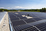 Die Photovoltaik-Anlage wird zum größten Teil für den Betrieb genutzt.