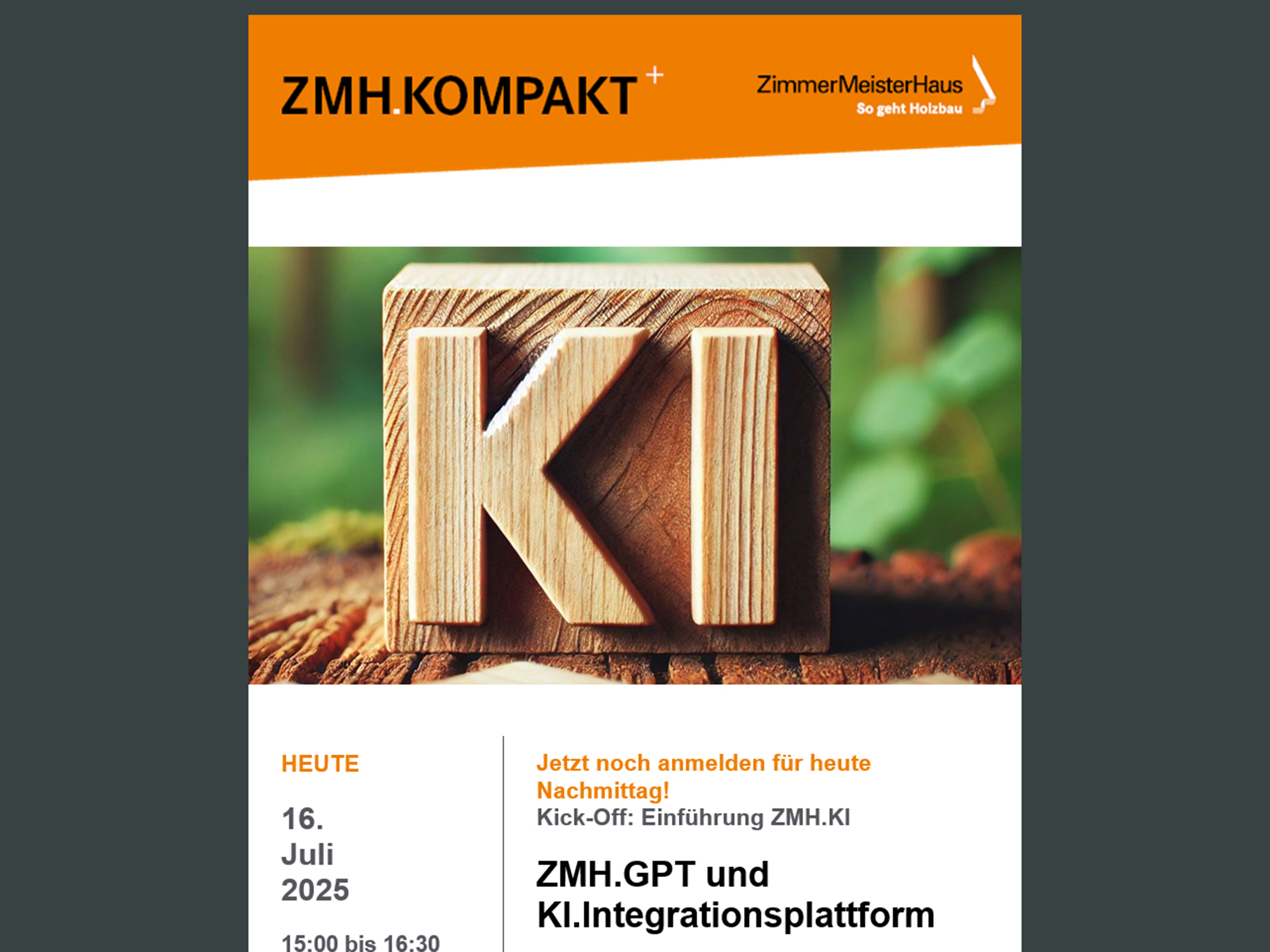 ZMH-Kompakt - Newsletter 2025-07-16
